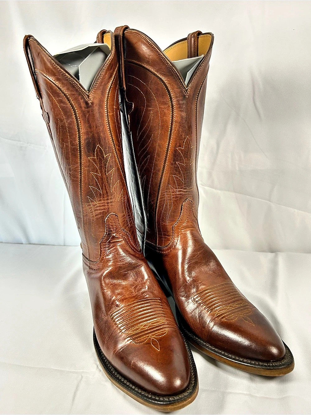 Lucchese Summer Western Leather Boots US 8.5 B